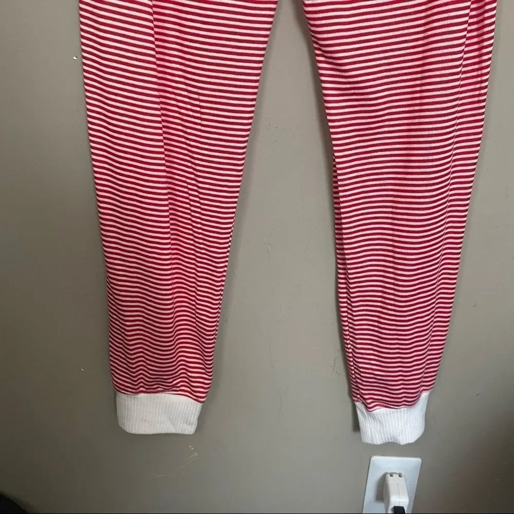 SWEET Treasures Red White Striped Pajama Sleepwear Pants - Picture 7 of 8